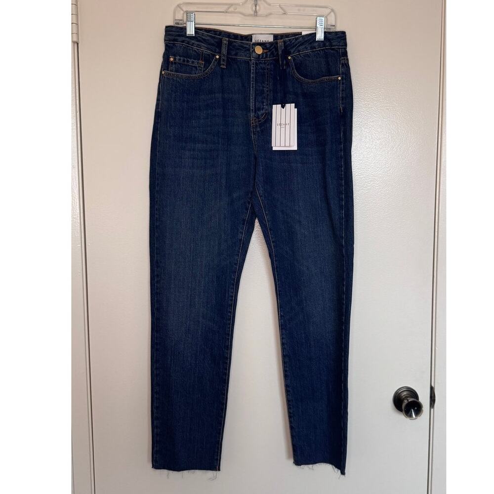 NWT Sezane Denim 1967 Brut Sexy Bleu Denim Jeans Size 32